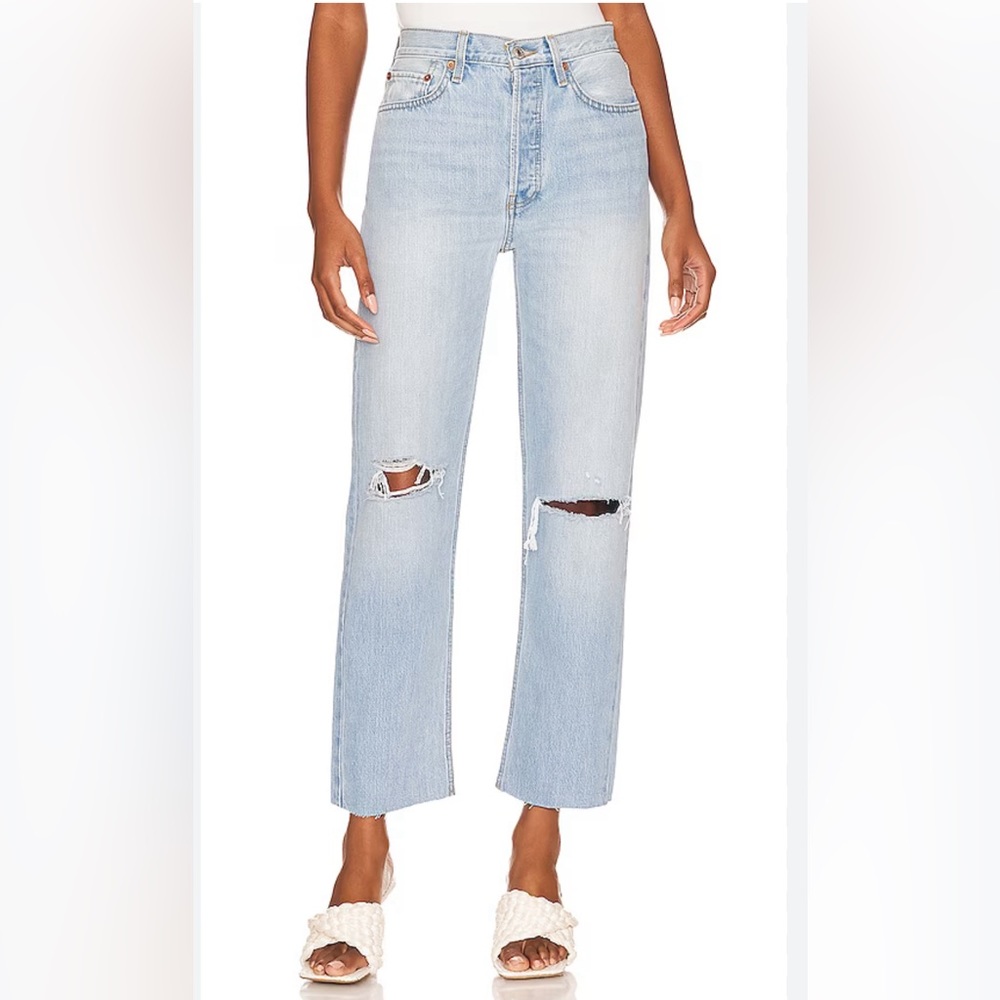 Re/Done 70's Stove Pipe Jeans